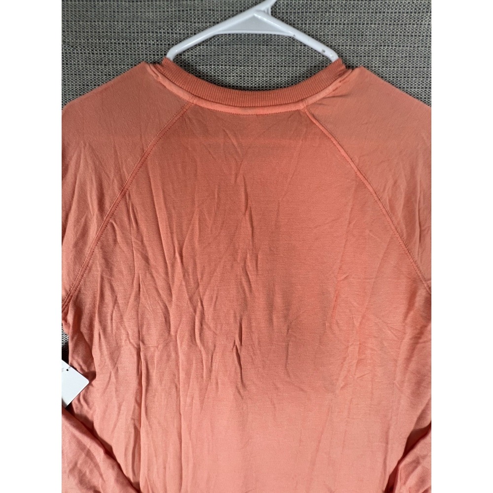 Athleta Mindset Sweatshirt Womens Size S Tall Coaster Luxe Sweater Peach - Picture 10 of 10